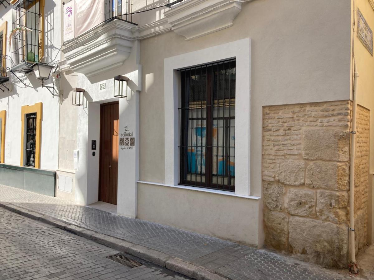 セビリア Casa Senorial Del Siglo XVIIIアパートホテル エクステリア 写真