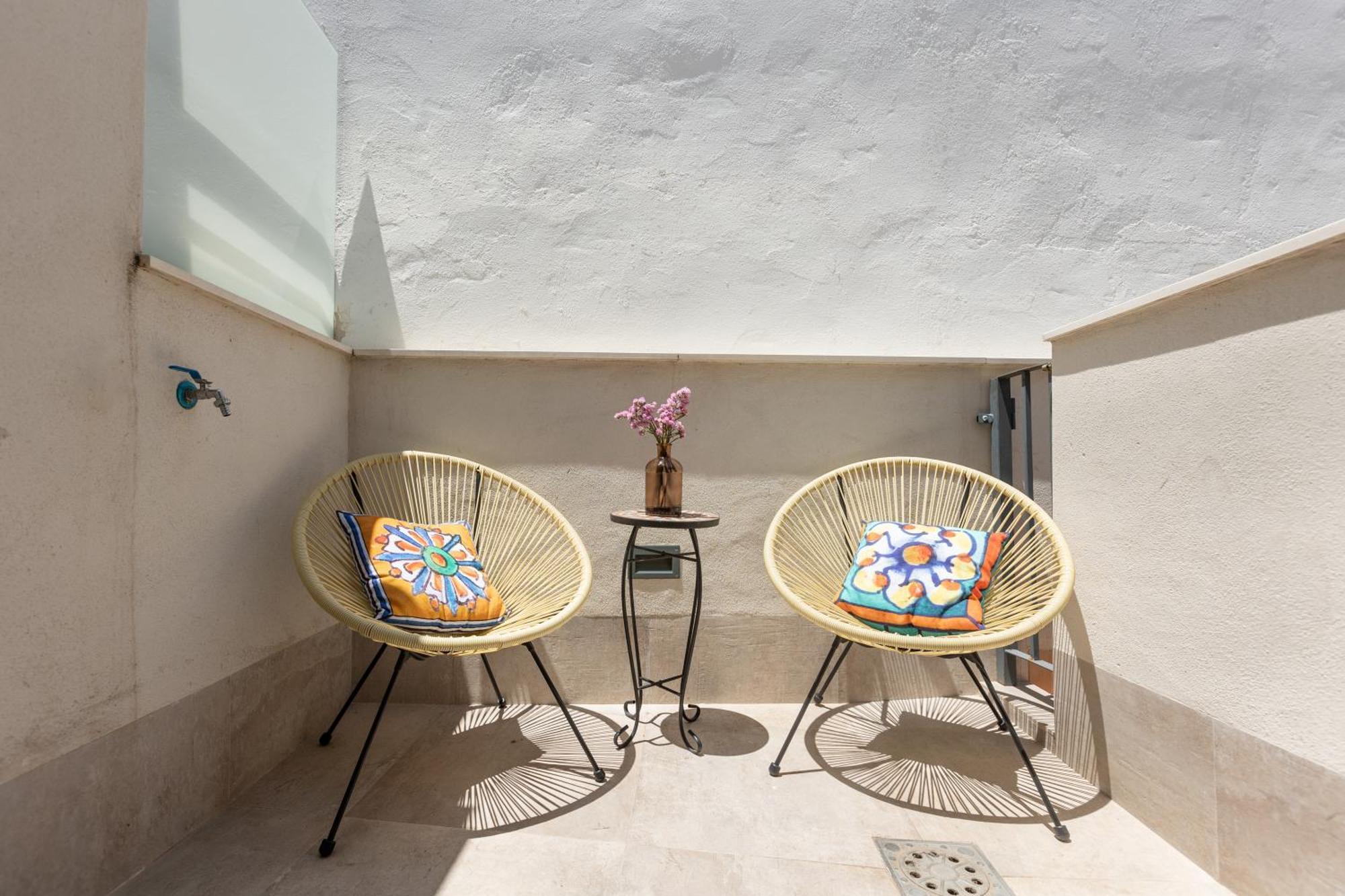 セビリア Casa Senorial Del Siglo XVIIIアパートホテル エクステリア 写真